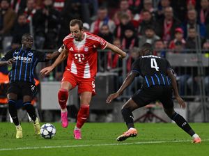 Babak Pertama, Bayern Munich Hajar Club Brugge 3-0
