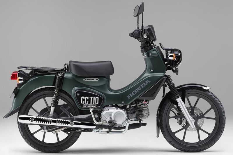 Honda Super Cub 110 dan Cross Cub 110 hadir dengan pilihan warna baru