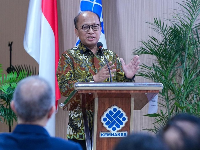 Kepala Badan Perencanaan dan Pengembangan (Barenbang) Ketenagakerjaan Anwar Sanusi.