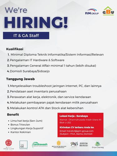 Lowongan Kerja Oktober 2025