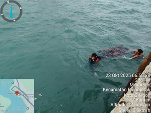 Mayat Pria Tanpa Identitas Ditemukan Mengambang di Pelabuhan Merak