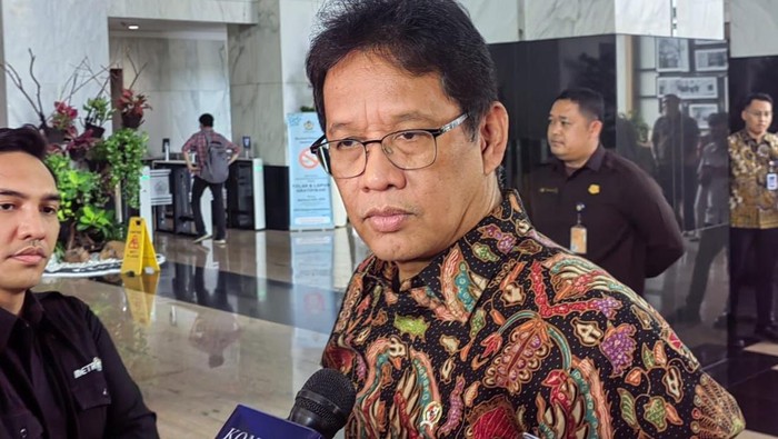 Menteri Keuangan (Menkeu) Purbaya Yudhi Sadewa saat ditemui di kantor Kementerian Keuangan, Jakarta, Kamis (23/10/2025).