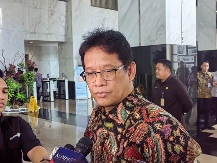 Menteri Keuangan (Menkeu) Purbaya Yudhi Sadewa saat ditemui di kantor Kementerian Keuangan, Jakarta, Kamis (23/10/2025).