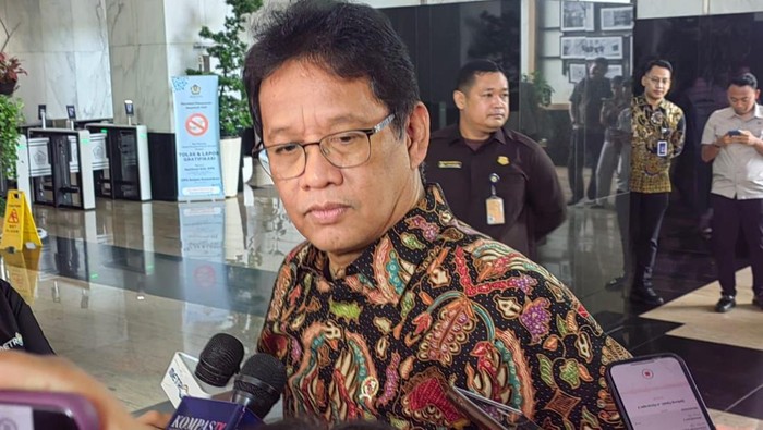 Menteri Keuangan (Menkeu) Purbaya Yudhi Sadewa saat ditemui di kantor Kementerian Keuangan, Jakarta, Kamis (23/10/2025).