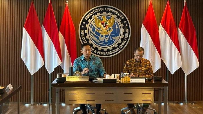 Menteri Koordinator Bidang Infrastruktur dan Pembangunan Kewilayahan, Agus Harimurti Yudhoyono (AHY)