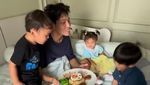 Happy Birthday Na Daehoon, Tanpa Jule Rayakan Ultah Bareng Ayah dan Anak