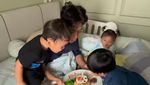 Happy Birthday Na Daehoon, Tanpa Jule Rayakan Ultah Bareng Ayah dan Anak