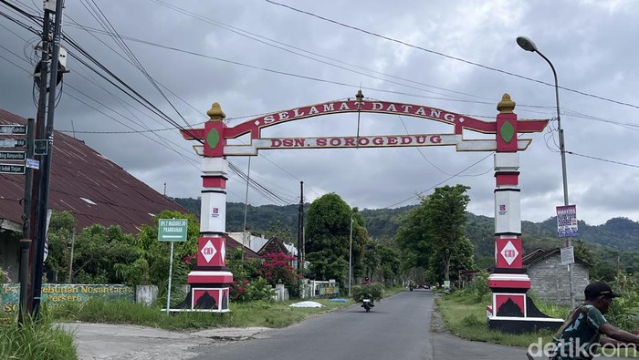 Suasana Padukuhan Sorogedug, Kalurahan Madurejo, Kapanewon Prambanan, Kabupaten Sleman, Kamis (23/10/2025).
