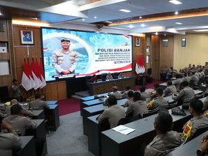 Polda Bali Gelar Pelatihan Polisi Banjar