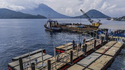 Pembangunan Dermaga Baru di Pelabuhan Semut Ternate Dikebut