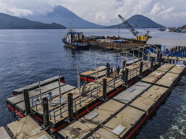 Pembangunan Dermaga Baru di Pelabuhan Semut Ternate Dikebut