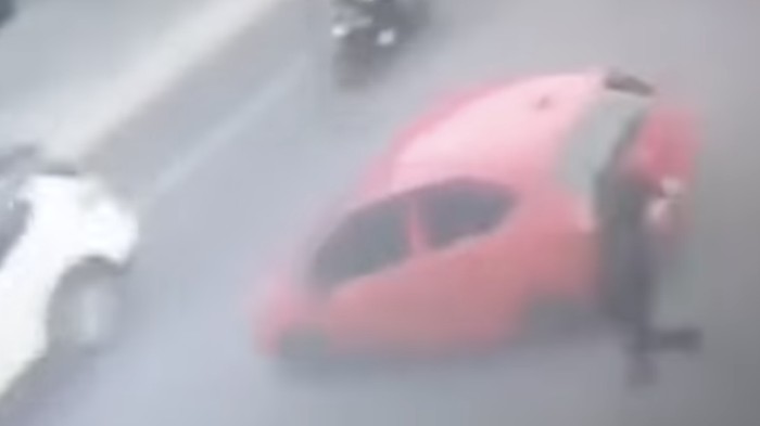 Pemobil Brio kabur sebelum menyelesaikan pembayaran Pertalite Rp 200 ribu