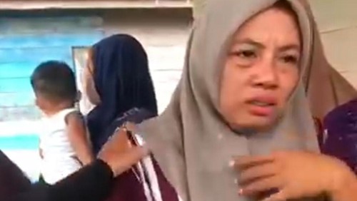 Tangkapan layar wanita yang viral diceraikan karena suami lulus PPPK