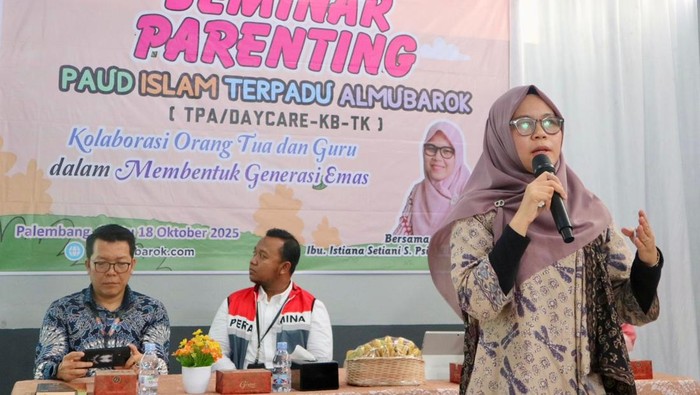 Pertamina Patra Niaga Sumbagsel menggelar seminar parenting