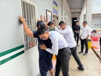 Lapastik Muara Sabak Razia Blok WBP Cegah Scamming, HP-Charger Disita