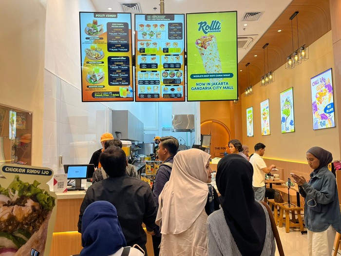 Rollti Indonesia Rollti dari Malaysia buka cabang di Gandaria City Jakarta Selatan