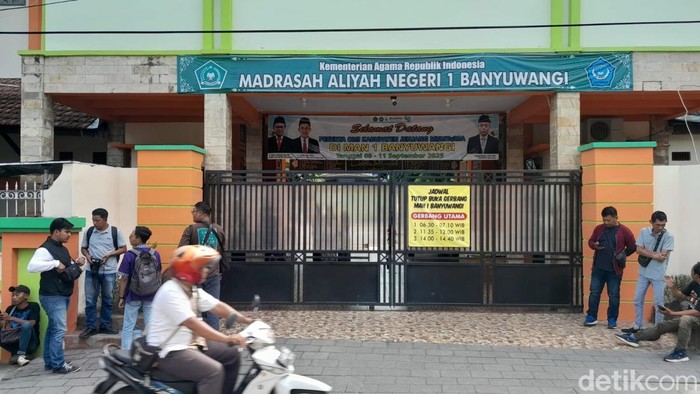 Suasana di MAN 1 Banyuwangi.