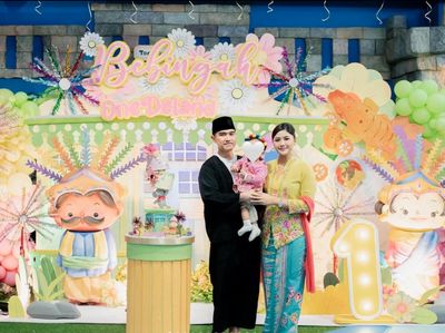8 Foto Ultah ke-1 Bebingah Anak Kaesang & Erina, Meriah Bertema Ondel-ondel