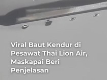 Viral Baut Sayap Pesawat Kendur Saat Terbang, Lion Air Beri Penjelasan