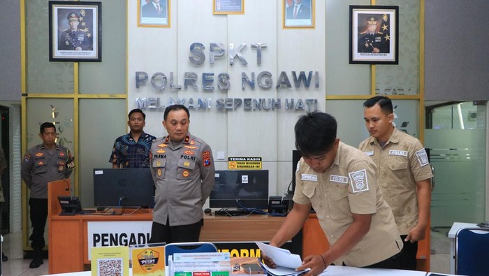 Wakapolda Jatim di Polres Ngawi
