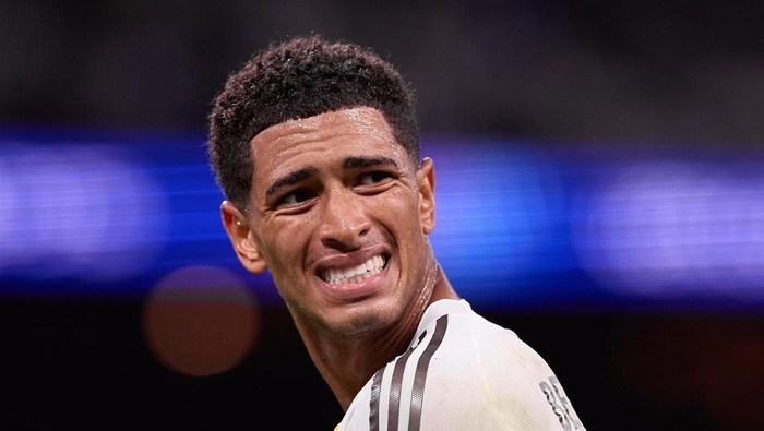 MADRID, SPAIN - 2025/10/22: Jude Bellingham of Real Madrid CF seen during the UEFA Champions League 2025/2026 first round day 3 football match between Real Madrid CF and Juventus FC at Santiago Bernabeu Stadium. Final score Real Madrid CF 1 : 0 Juven