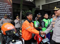 Sinergi Polresta Malang Kota dengan Ojol Jaga Kamtibmas