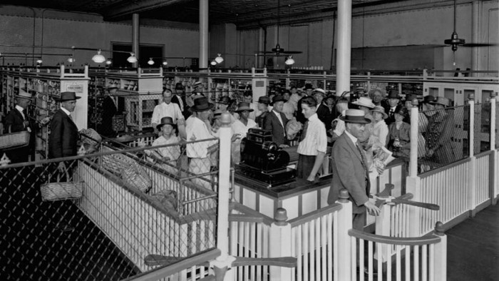 Begini Penampakan Supermarket Pertama di Dunia, Berdiri Tahun 1916