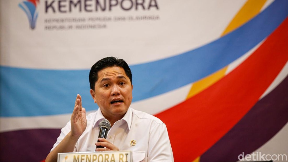 Begini Respons Menpora Erick Thohir soal Sikap IOC terhadap Indonesia