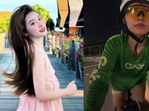 Bukan Demi Uang, Wanita Cantik Ini Jadi Pengantar Makanan karena Hobi
