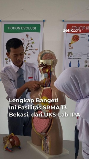 Video: Lengkap Banget! Ini Fasilitas SRMA 13 Bekasi, Dari UKS-Lab IPA
