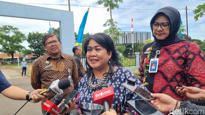 Jubir Badan Gizi Nasional (BGN) Dian Fatwa (Taufiq S/detikcom)