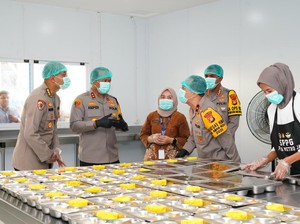 Kapolda Metro Jaya Tinjau Dapur SPPG Cengkareng, 3.800 Anak Dapat Makan Bergizi