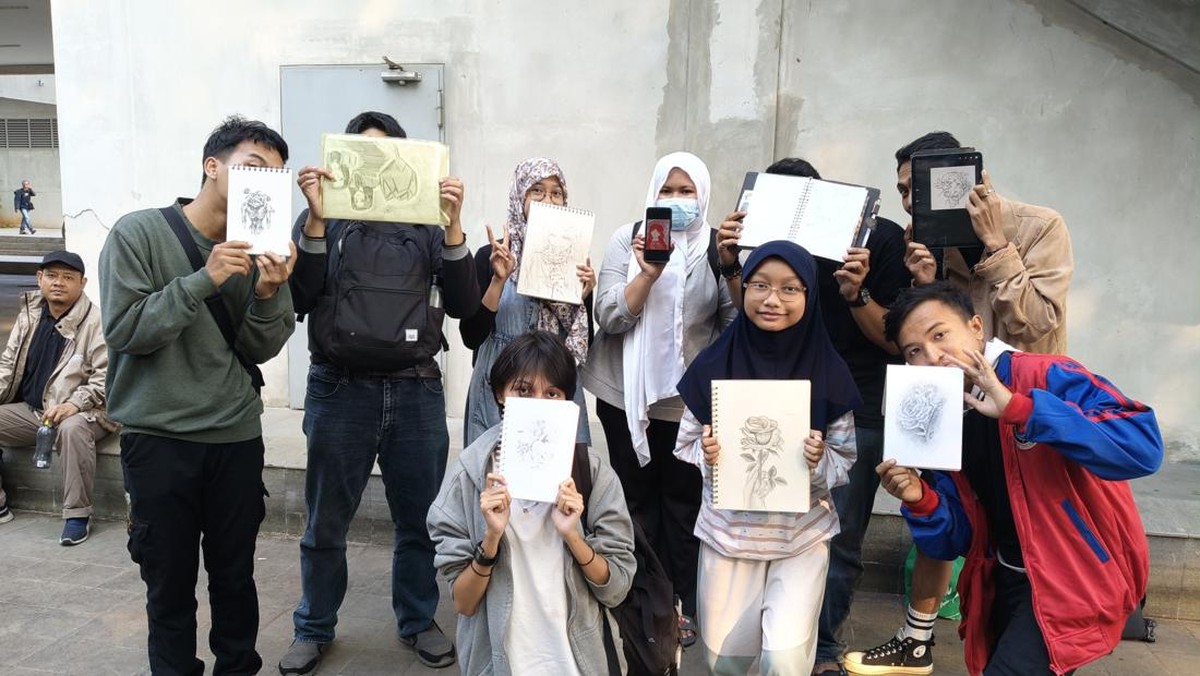 Komunitas Mari Menggambar Komunitas Mari Menggambar
