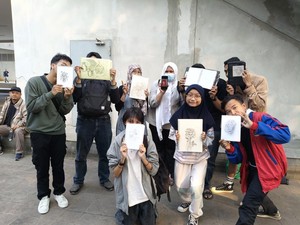 Nggak Harus Jago, Semua Bisa Have Fun Menggambar di Komunitas Ini