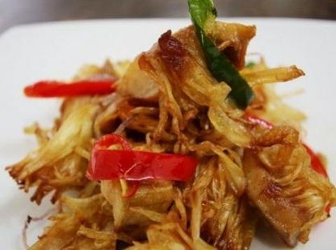 Kuliner mandai atau dami khas Kalimantan. Kuliner mandai atau dami khas Kalimantan.