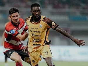Madura United Vs Persija: Gol Maxwell Bawa Macan Kemayoran Menang 1-0