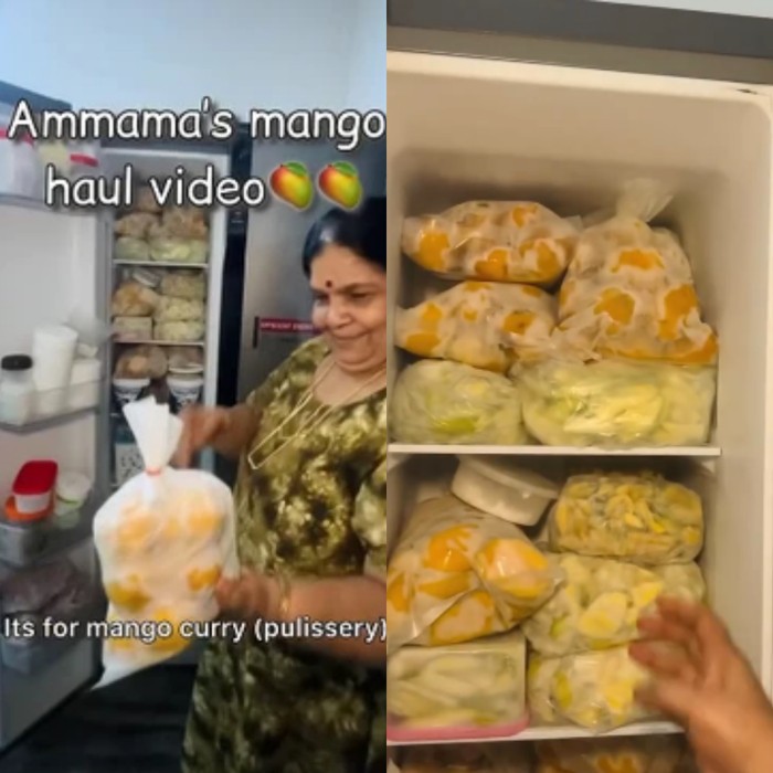 Mangga nenek di kulkas