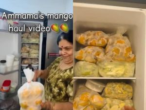 Saking Doyannya, Isi Kulkas Nenek Ini Buah Mangga Semua!