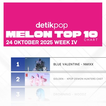 Plot Twist! NMIXX Tendang Golden K-Pop Demon Hunters dari No. 1 Chart
