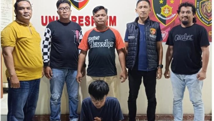 Aril yang curi barang dan ancam ayah kandungnya ditangkap polisi