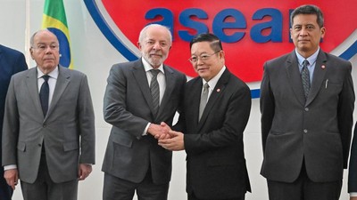 Perkuat Kerja Sama, Presiden Brasil Sambangi Markas ASEAN di Jakarta