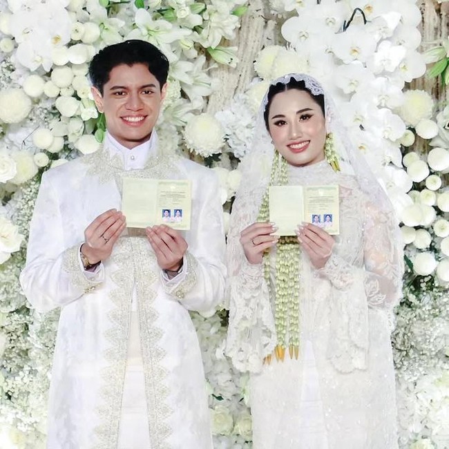 Foto: Magisha, Putri Erick Tohir Menikah dengan Bos Teknologi Pakai Adat Lampung