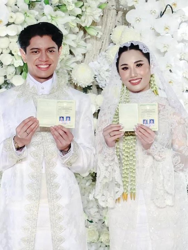 Foto: Magisha, Putri Erick Tohir Menikah dengan Bos Teknologi Pakai Adat Lampung