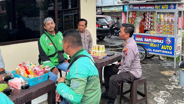 Mitra Kamtibmas, Polres Malang Hadirkan Gerai untuk Ojol