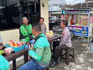 Mitra Kamtibmas, Polres Malang Hadirkan Gerai untuk Ojol