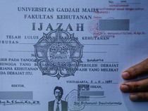 Potret Salinan Ijazah Joko Widodo dari Komisi Pemilihan Umum RI