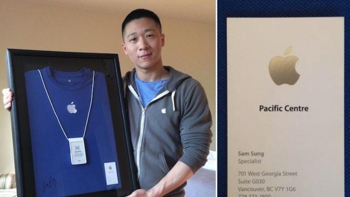 Sam Sung, mantan pegawai Apple