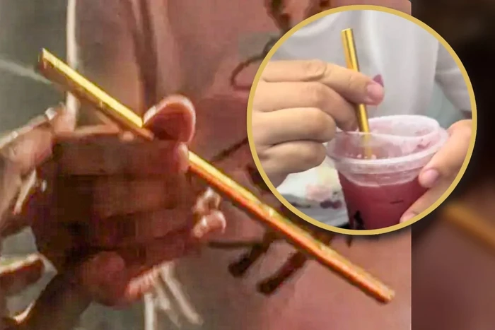 Sedotan Emas Rp 217 Juta Hilang Saat Minum Milk Tea, Polisi Turun Tangan.
