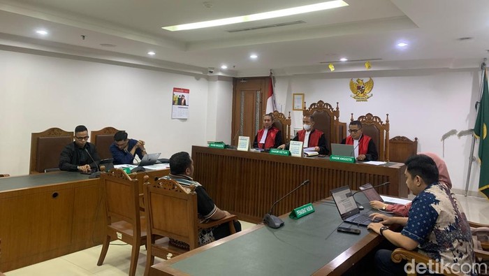 Sidang kasus pisah harta Sandra Dewi dan Harvey Moeis (Mulia Budi/detikcom)