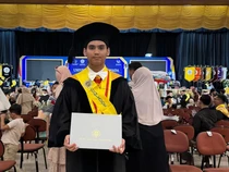 Baru Berusia 25 Tahun, Rizky Aflaha Raih Gelar Doktor Termuda UGM